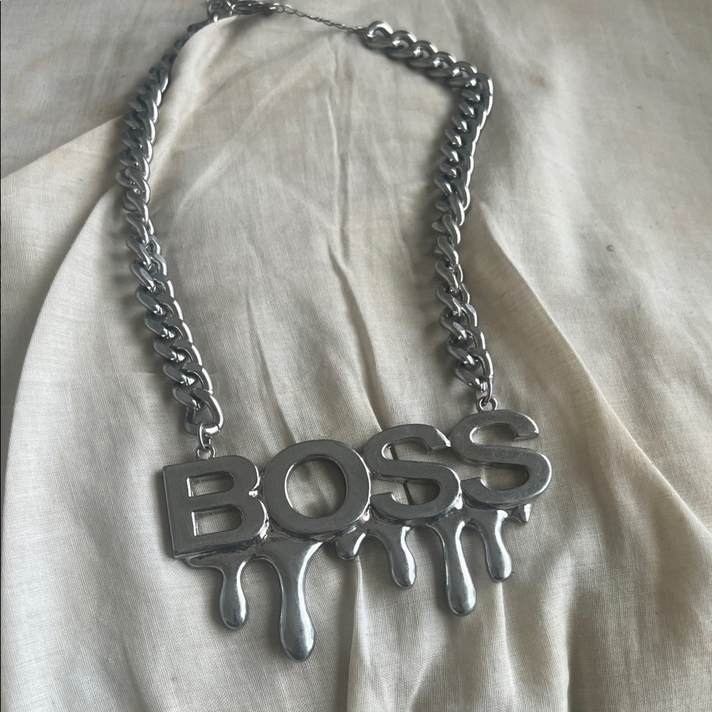 Silver Statement Necklace